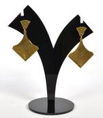 Silver Oxidized Afghani Tribal Dangle Light Weight Earrings For Women And Girls