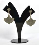 Silver Oxidized Afghani Tribal Dangle Light Weight Earrings For Women And Girls