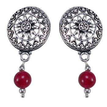 Pink Quartz   Earrings 1