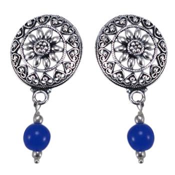Blue Quartz   Earrings 1