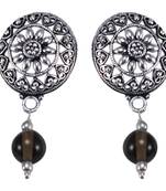 Brown Quartz   Earrings