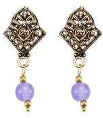 Purple Quartz   Earrings