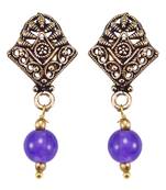 Purple Amethyst   Earrings