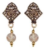 White Quartz   Earrings