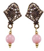 Pink Opal Earrings