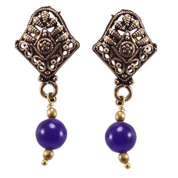 Purple Quartz   Earrings 1