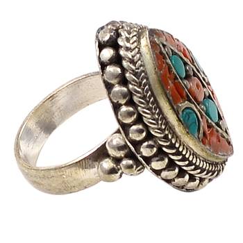 Multicolor Turquoise Rings 2