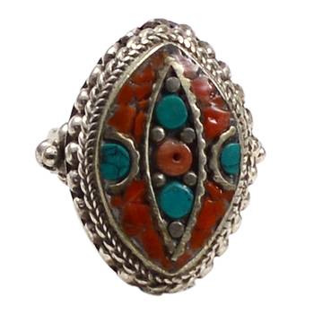 Multicolor Turquoise Rings 1