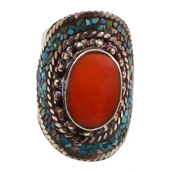 Multicolor Turquoise Rings 1