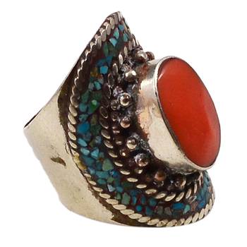 Multicolor Turquoise Rings 2