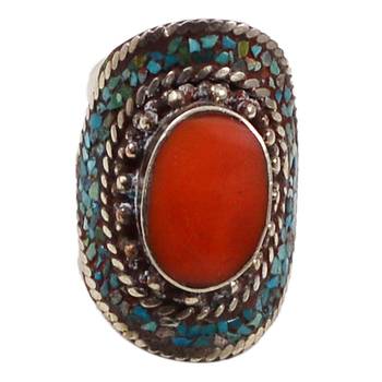 Multicolor Turquoise Rings 1