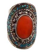 Multicolor Turquoise Rings