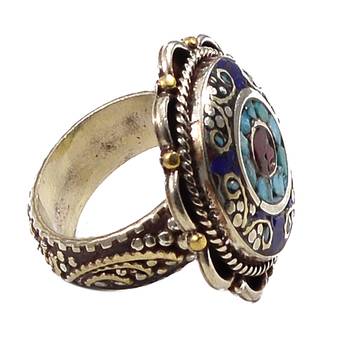 Multicolor Turquoise Rings 2