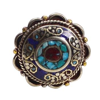 Multicolor Turquoise Rings 1