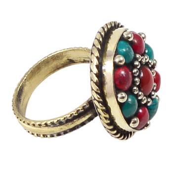 Multicolor Turquoise Rings 2