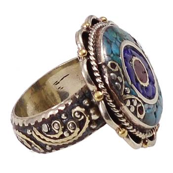 Multicolor Turquoise Rings 2