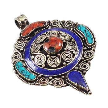 Multicolor Turquoise Pendants 1