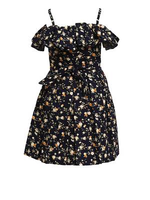 Cold Shoulder Ruffle Detailed Dress 2