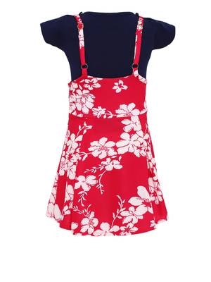 Red Cotton Frock 2