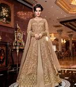 Chiku embroidered net salwar