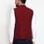 Maroon Plain Cotton Nehru Jacket