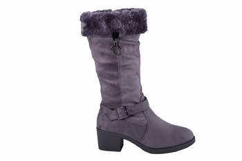 MSC-Women-grey  zipper -Boots 2