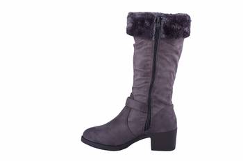 MSC-Women-grey  zipper -Boots 3