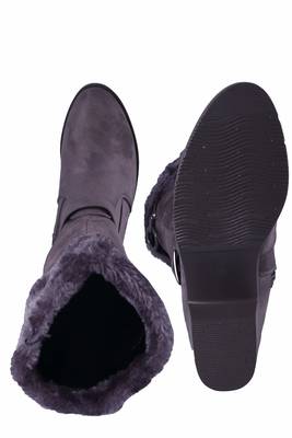 MSC-Women-grey  zipper -Boots 5
