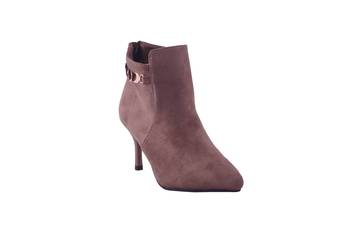 Women purple  suede ankle   Boots 1