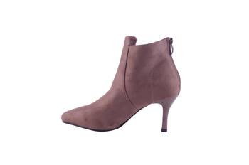 Women purple  suede ankle   Boots 3