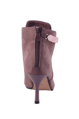 Women purple  suede ankle   Boots 4
