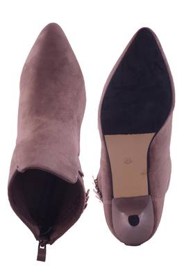 Women purple  suede ankle   Boots 5