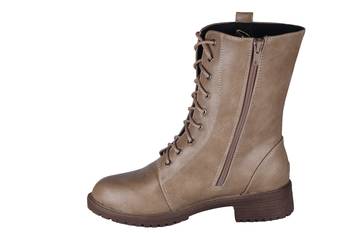 Women  Synthetic brown calf  Boots lace up 3