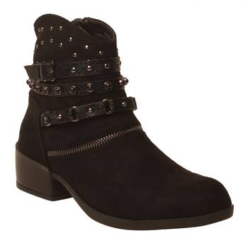 Women Black Synthetic Boots 1