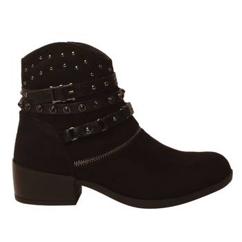 Women Black Synthetic Boots 2