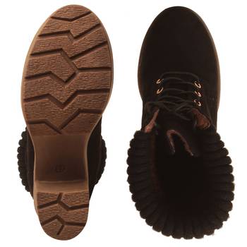 Women Black Synthetic Boots 5