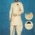 White woven south silk indo-western-dresses