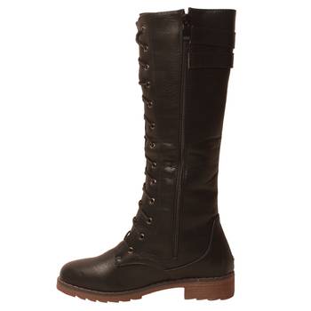 Women Black Synthetic Boots 3