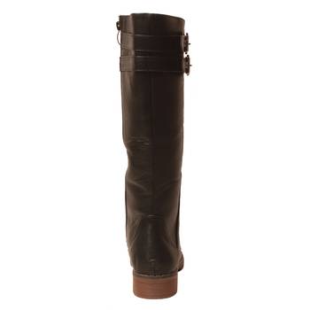 Women Black Synthetic Boots 4