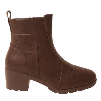 Women Brown Synthetic Boots 2