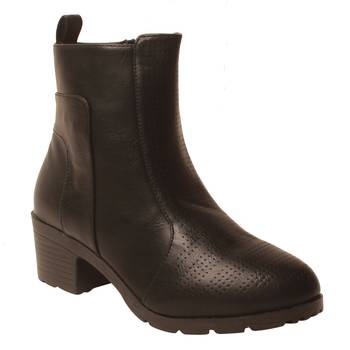 Women Black Synthetic Boots 1