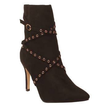 Women Black Synthetic Boots 1