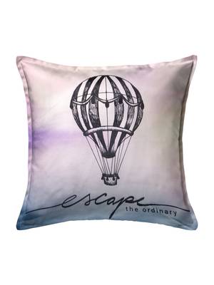 HOUZZCODE Purple Set of 2 Quirky Square Cushion Covers 3