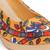 Women Ethnic Yellow Bird Print Pumps Shoes