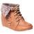 women Brown Synthetic leather Shoes