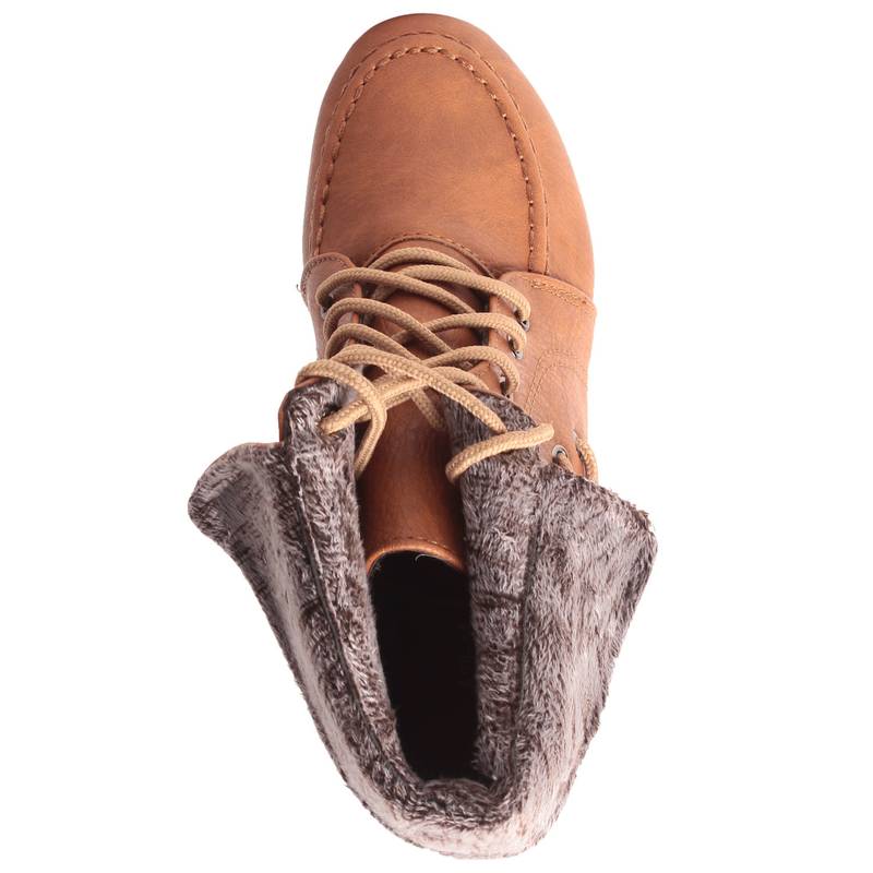 women Brown Synthetic leather Shoes