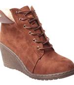 women Black Synthetic leather Boots