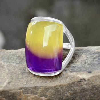 Multicolor Quartz   Rings 1