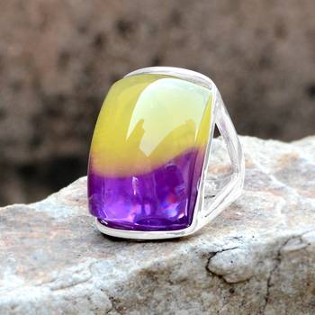 Multicolor Quartz   Rings 4