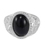 Black Quartz   Rings